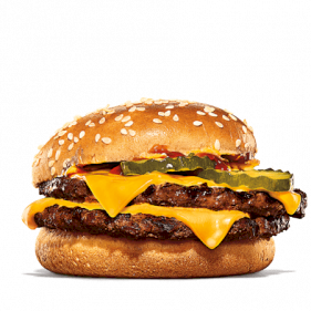 Plant Based Double Cheeseburger