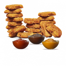 Chicken nuggets 20pcs + 3 sauces